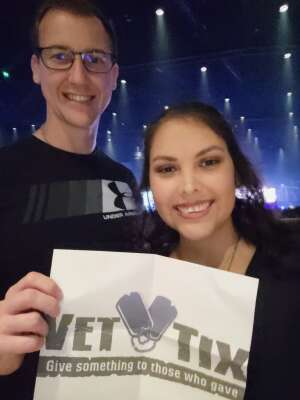 Tim attended Needtobreathe: Into the Mystery Tour on Oct 22nd 2021 via VetTix 
