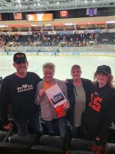 Cary Simmons  attended Kansas City Mavericks vs. Iowa Heartlanders - ECHL - Orange Out Opening Night! on Oct 23rd 2021 via VetTix 