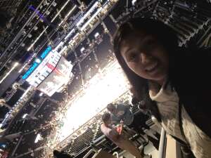 A1C Sandra Flores  attended Brooklyn Nets vs. Indiana Pacers - NBA on Oct 29th 2021 via VetTix 
