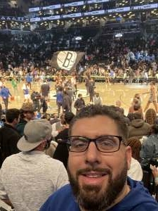 Sonny attended Brooklyn Nets vs. Detroit Pistons - NBA on Oct 31st 2021 via VetTix 