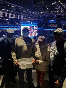 Jaime attended Brooklyn Nets vs. Detroit Pistons - NBA on Oct 31st 2021 via VetTix 