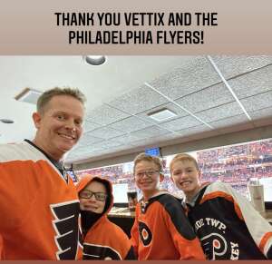 Art attended Philadelphia Flyers vs. Florida Panthers - NHL on Oct 23rd 2021 via VetTix 