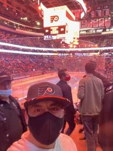 Rudy attended Philadelphia Flyers vs. Florida Panthers - NHL on Oct 23rd 2021 via VetTix 