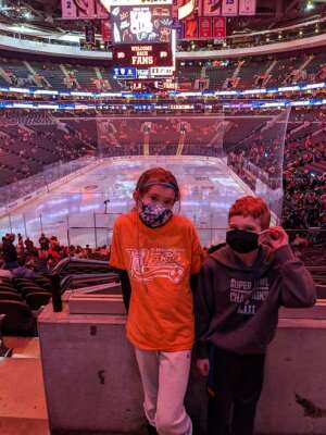 Steve  attended Philadelphia Flyers vs. Florida Panthers - NHL on Oct 23rd 2021 via VetTix 
