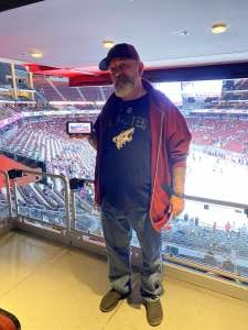 Bob Nelson - US Army Veteran  attended Arizona Coyotes vs. Edmonton Oilers - NHL on Oct 21st 2021 via VetTix 
