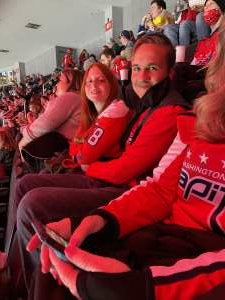 Andie E  attended Washington Capitals vs. Detroit Red Wings - NHL on Oct 27th 2021 via VetTix 