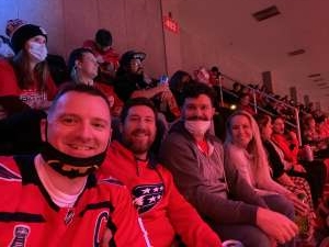 Joe Mck  attended Washington Capitals vs. Detroit Red Wings - NHL on Oct 27th 2021 via VetTix 