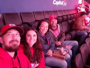 Phil Locke attended Washington Capitals vs. Detroit Red Wings - NHL on Oct 27th 2021 via VetTix 