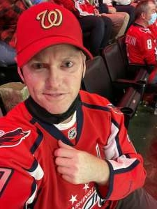 Nate attended Washington Capitals vs. Detroit Red Wings - NHL on Oct 27th 2021 via VetTix 