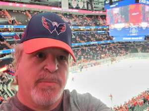 Glyyn Anglin attended Washington Capitals vs. Detroit Red Wings - NHL on Oct 27th 2021 via VetTix 