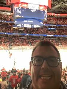 Ty B. attended Washington Capitals vs. Detroit Red Wings - NHL on Oct 27th 2021 via VetTix 