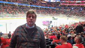 Randy  attended Washington Capitals vs. Detroit Red Wings - NHL on Oct 27th 2021 via VetTix 