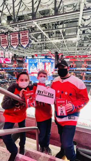 Mike attended Washington Capitals vs. Detroit Red Wings - NHL on Oct 27th 2021 via VetTix 