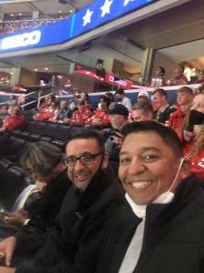Juan attended Washington Capitals vs. Detroit Red Wings - NHL on Oct 27th 2021 via VetTix 