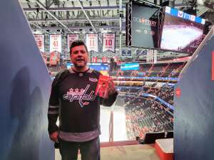 Rod attended Washington Capitals vs. Detroit Red Wings - NHL on Oct 27th 2021 via VetTix 