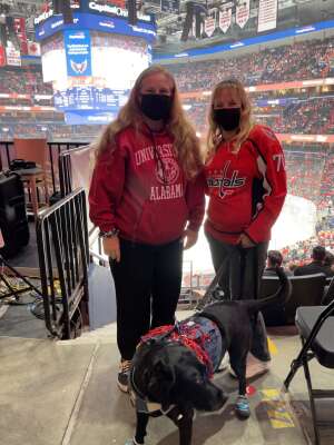 Brenda Lauer attended Washington Capitals vs. Detroit Red Wings - NHL on Oct 27th 2021 via VetTix 