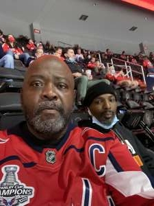Marco attended Washington Capitals vs. Detroit Red Wings - NHL on Oct 27th 2021 via VetTix 