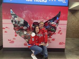 Julia Smith attended Washington Capitals vs. Detroit Red Wings - NHL on Oct 27th 2021 via VetTix 