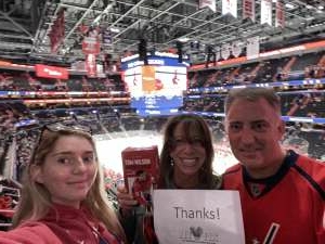George attended Washington Capitals vs. Detroit Red Wings - NHL on Oct 27th 2021 via VetTix 