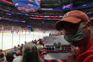 ET attended Washington Capitals vs. Detroit Red Wings - NHL on Oct 27th 2021 via VetTix 