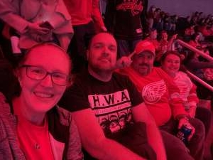 Mike Atkins attended Washington Capitals vs. Detroit Red Wings - NHL on Oct 27th 2021 via VetTix 