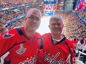 Mark attended Washington Capitals vs. Detroit Red Wings - NHL on Oct 27th 2021 via VetTix 