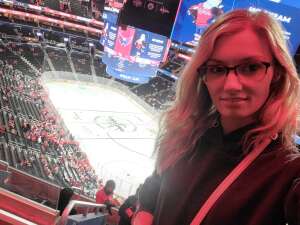 Cassie attended Washington Capitals vs. Detroit Red Wings - NHL on Oct 27th 2021 via VetTix 