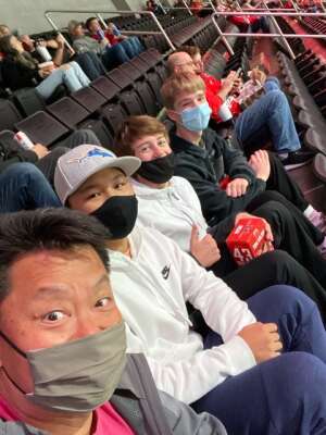 Jimmy Choi attended Washington Capitals vs. Detroit Red Wings - NHL on Oct 27th 2021 via VetTix 
