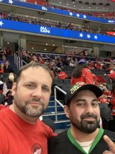 Ben attended Washington Capitals vs. Detroit Red Wings - NHL on Oct 27th 2021 via VetTix 