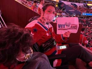 Happy attended Washington Capitals vs. Detroit Red Wings - NHL on Oct 27th 2021 via VetTix 