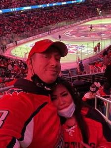 JD attended Washington Capitals vs. Detroit Red Wings - NHL on Oct 27th 2021 via VetTix 