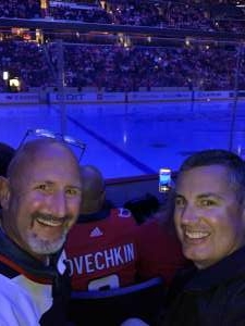 PB attended Washington Capitals vs. Detroit Red Wings - NHL on Oct 27th 2021 via VetTix 