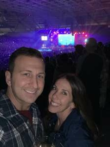 Lee attended Dan + Shay the (arena) Tour on Oct 29th 2021 via VetTix 