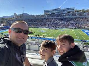 Andy  attended Air Force Falcons vs. UNLV Rebels - NCAA Football ** Military Appreciation Game ** on Nov 26th 2021 via VetTix 