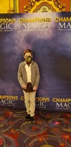 JC attended Champions of Magic on Nov 4th 2021 via VetTix 