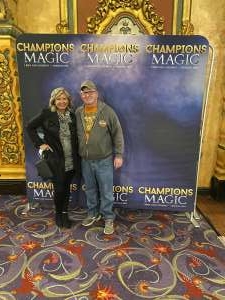 Greg attended Champions of Magic on Nov 4th 2021 via VetTix 