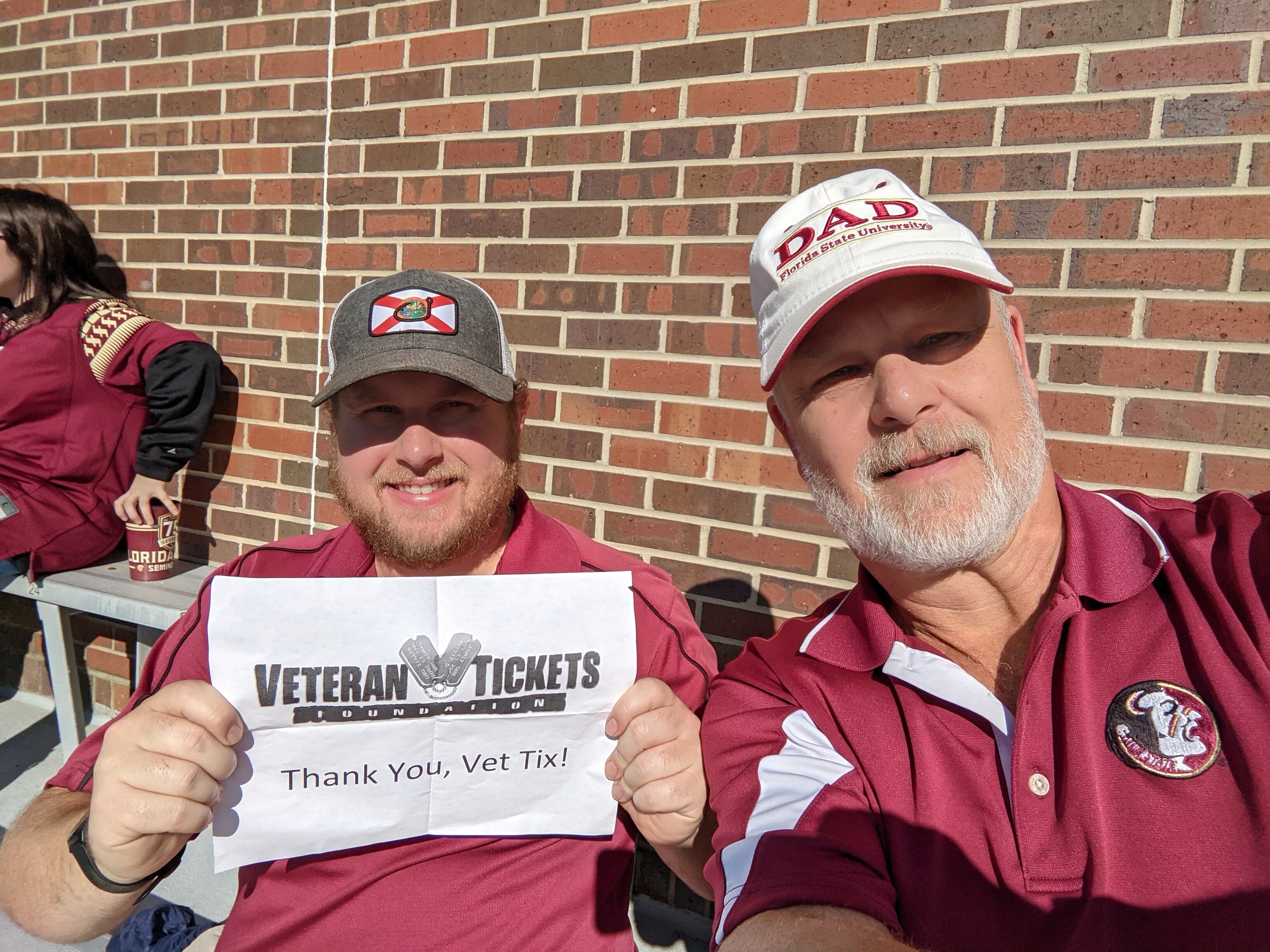 Thank You Messages To Veteran Tickets Foundation Donors