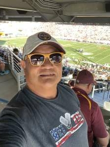 Roger attended Arizona State Sun Devils vs. Washington State Cougars - NCAA Football on Oct 30th 2021 via VetTix 