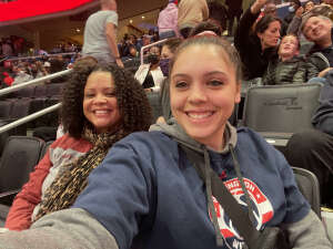 Emily Wolfson attended Washington Wizards vs. Memphis Grizzlies - NBA on Nov 5th 2021 via VetTix 