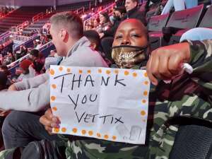Penny attended Washington Wizards vs. Memphis Grizzlies - NBA on Nov 5th 2021 via VetTix 