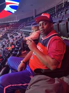 Gordon  attended Washington Wizards vs. Memphis Grizzlies - NBA on Nov 5th 2021 via VetTix 