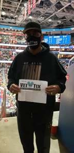 Zach M.  attended Washington Wizards vs. Memphis Grizzlies - NBA on Nov 5th 2021 via VetTix 