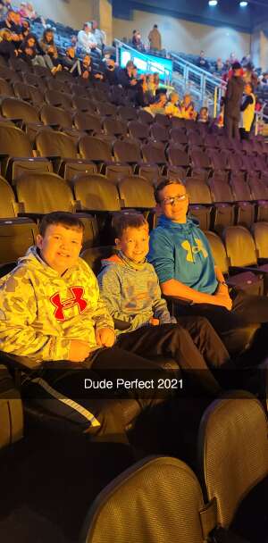 Justfly  attended The Dude Perfect 2021 Tour on Oct 31st 2021 via VetTix 