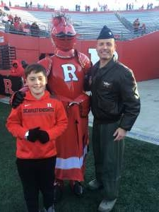 Scott K attended Rutgers Scarlett Knights vs. Wisconsin - NCAA Football on Nov 6th 2021 via VetTix 