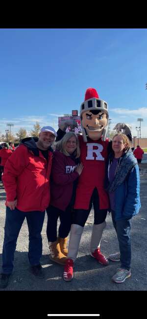 Todd Forry attended Rutgers Scarlett Knights vs. Wisconsin - NCAA Football on Nov 6th 2021 via VetTix 