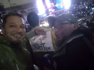 Rocky attended The Rolling Stones - No Filter Tour 2021 on Nov 2nd 2021 via VetTix 
