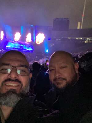 Martinez attended The Rolling Stones - No Filter Tour 2021 on Nov 2nd 2021 via VetTix 