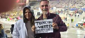 Spc Roberts  attended The Rolling Stones - No Filter Tour 2021 on Nov 2nd 2021 via VetTix 