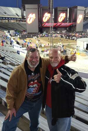 Jerry attended The Rolling Stones - No Filter Tour 2021 on Nov 2nd 2021 via VetTix 