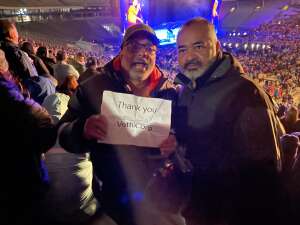 Vaughn attended The Rolling Stones - No Filter Tour 2021 on Nov 2nd 2021 via VetTix 